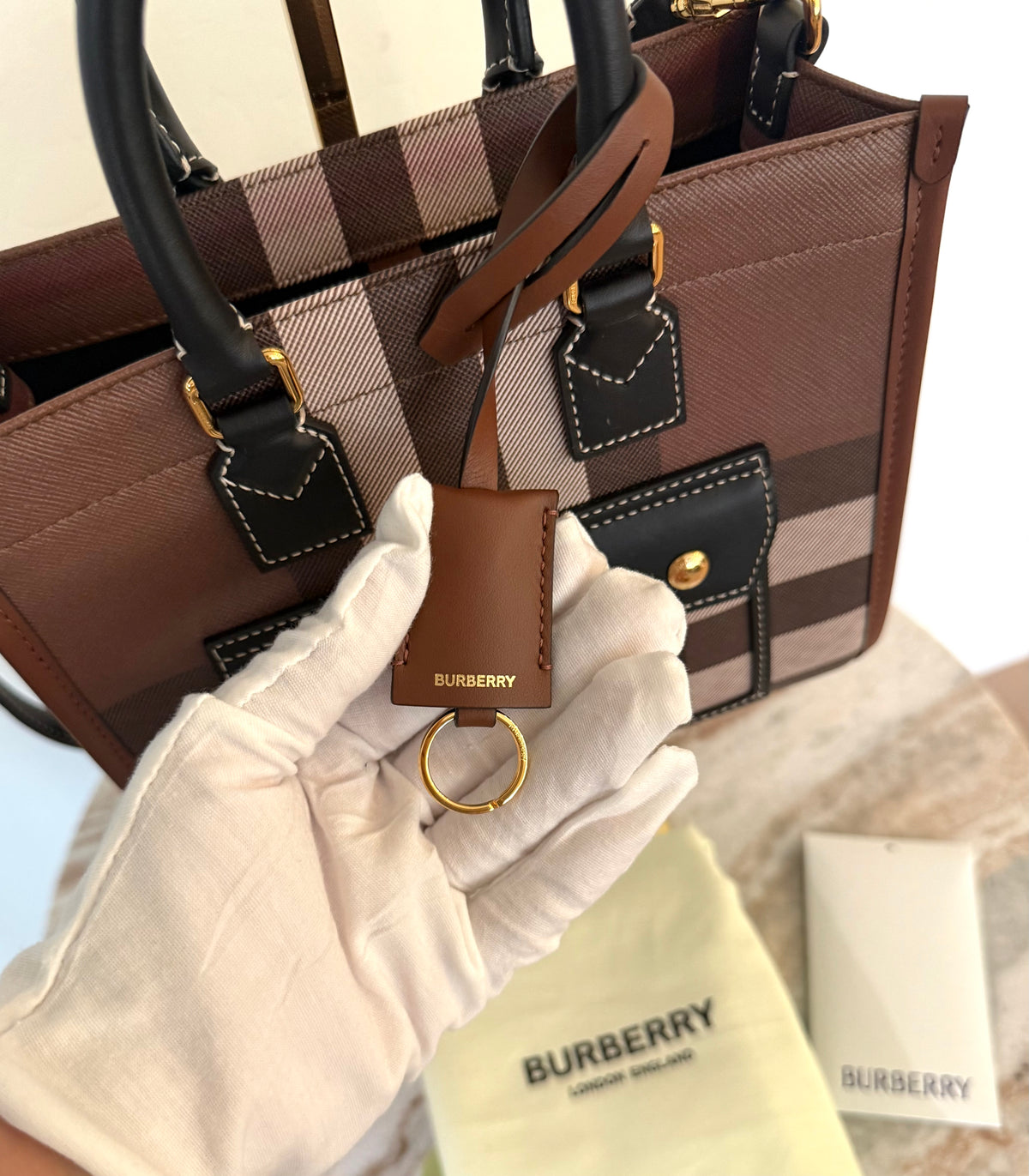 Burberry Mini Freya Tote
