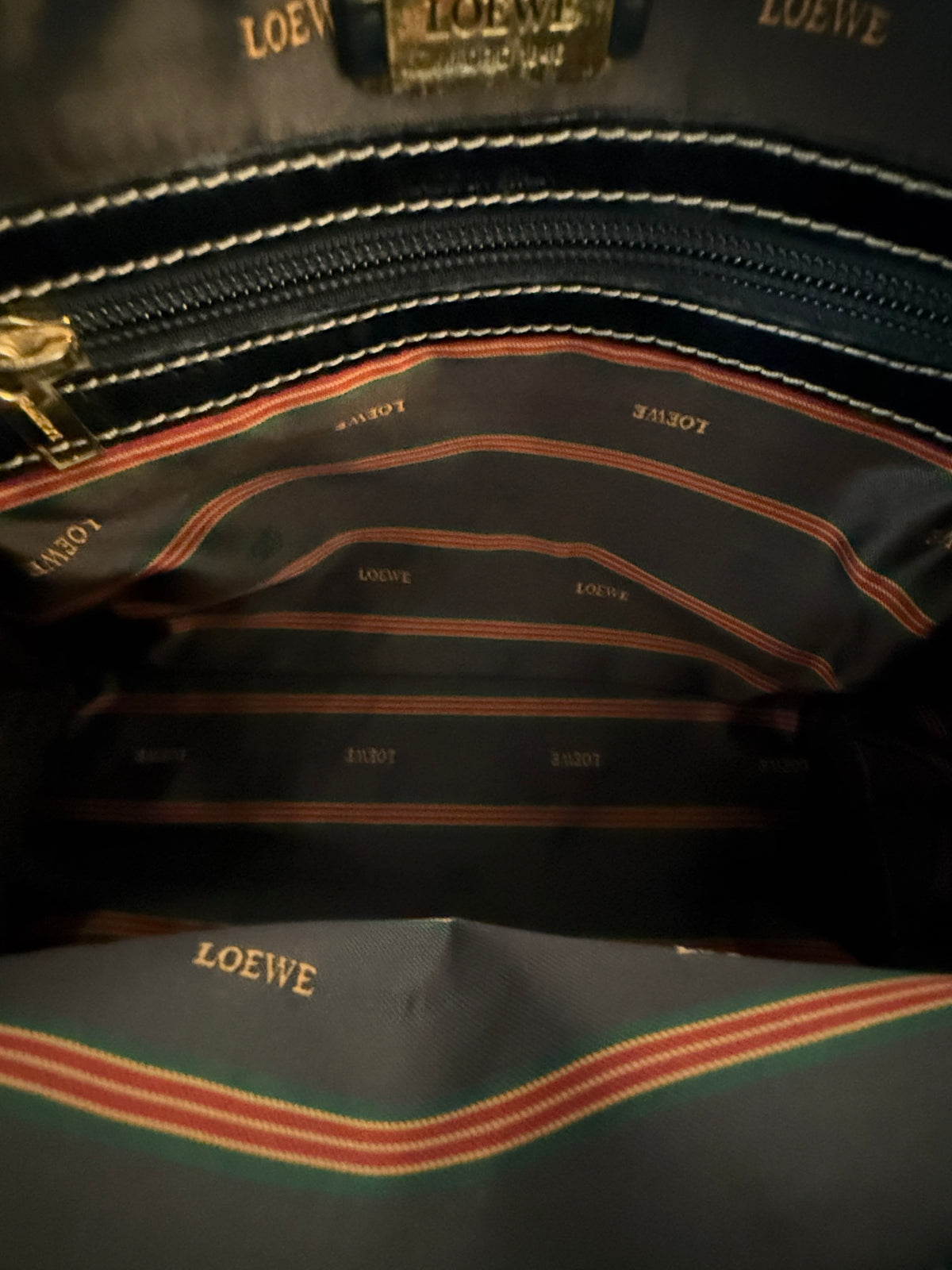 LOEWE Velázquez Vintage Shoulder Bag / Crossbody