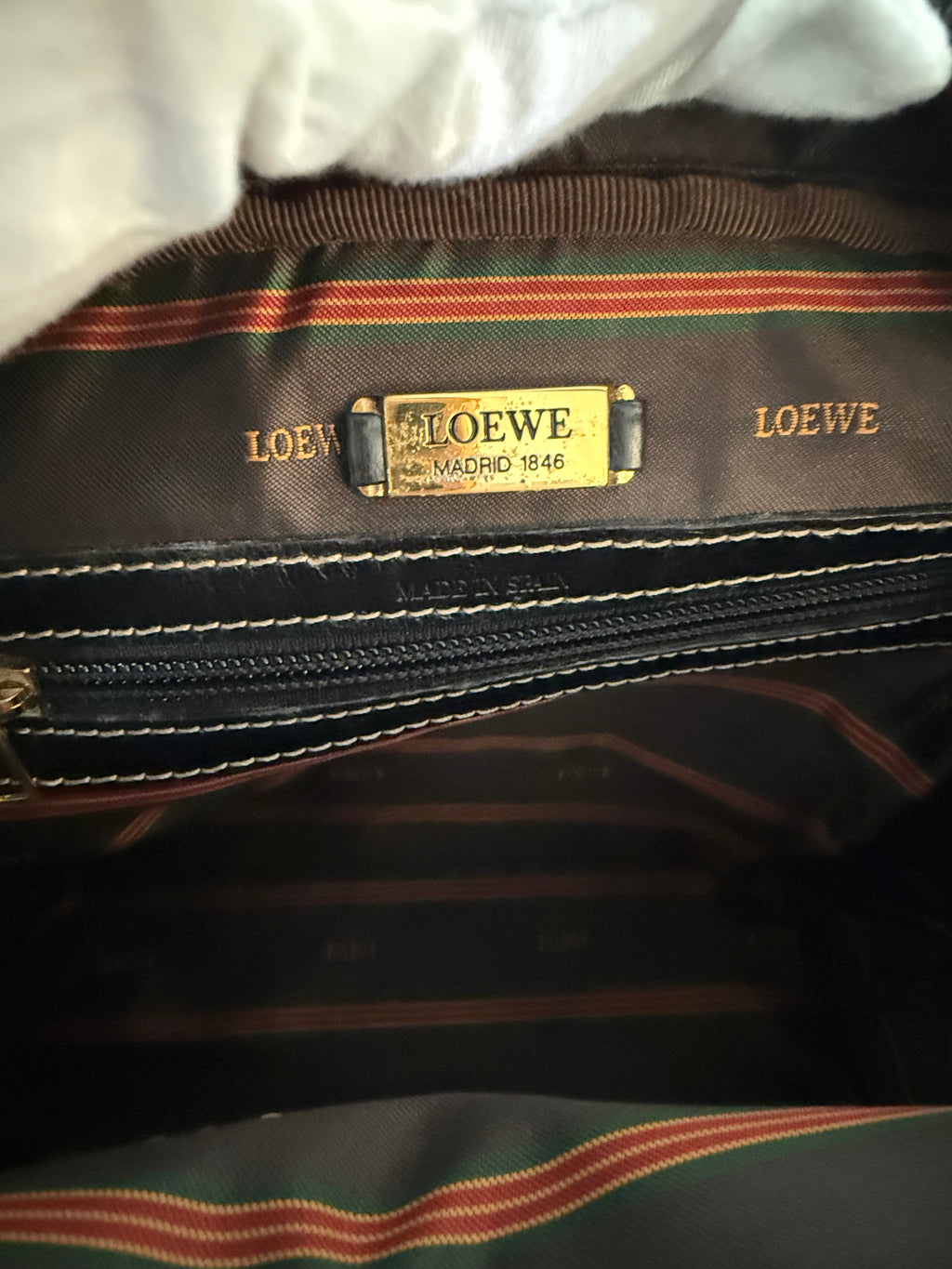 LOEWE Velázquez Vintage Shoulder Bag / Crossbody
