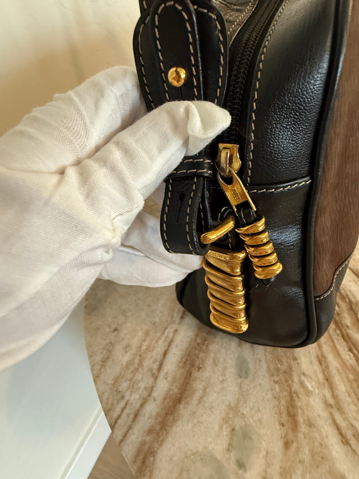 LOEWE Velázquez Vintage Shoulder Bag / Crossbody